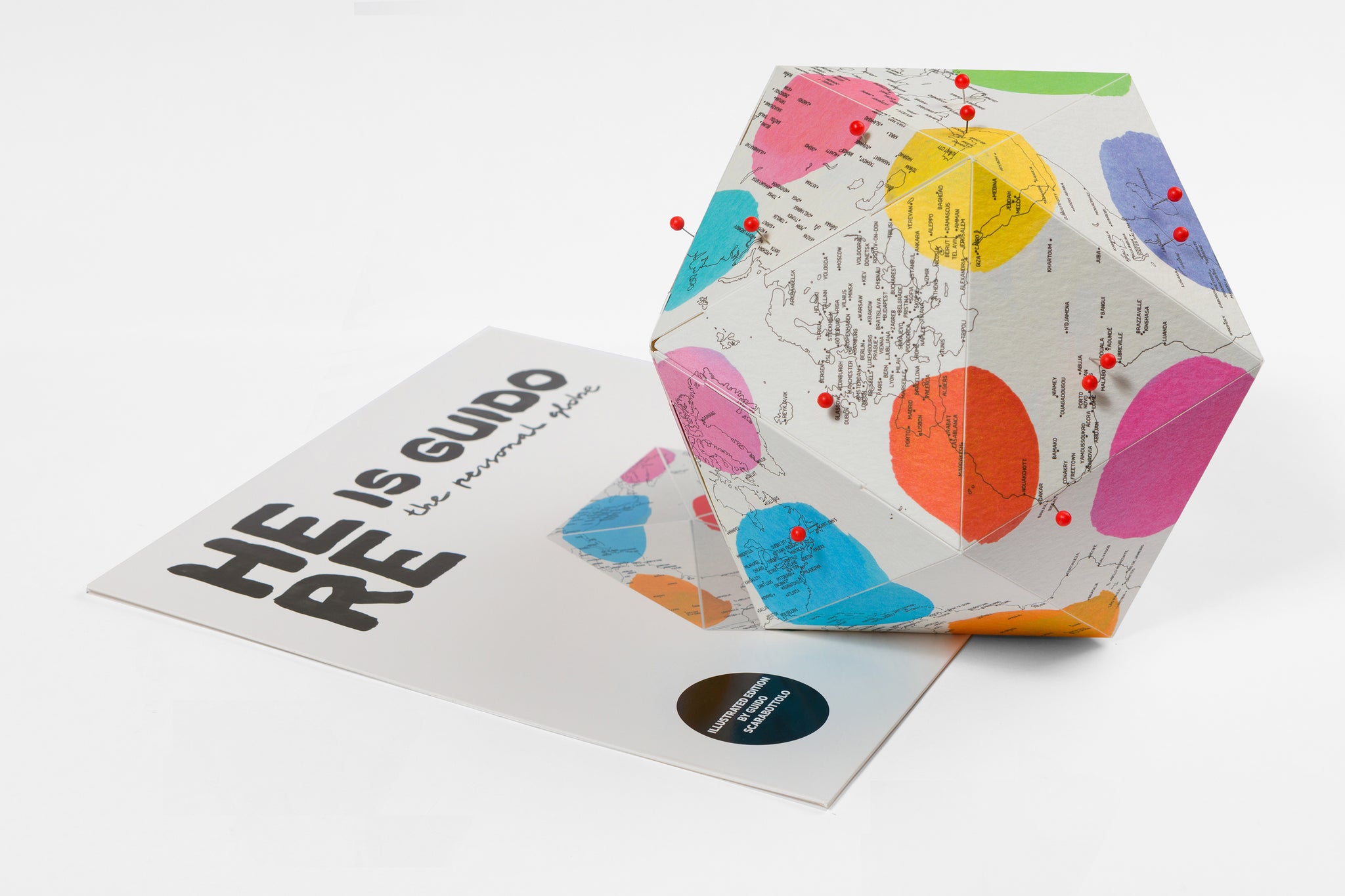 Load image into Gallery viewer, Here Illustrated - Guido Scarabottolo