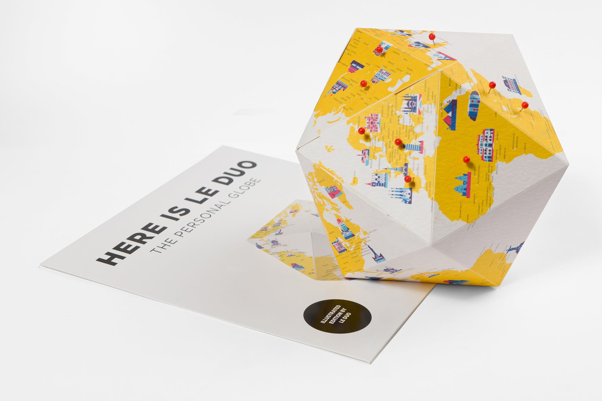 Load image into Gallery viewer, Here Illustrated - Le Duo