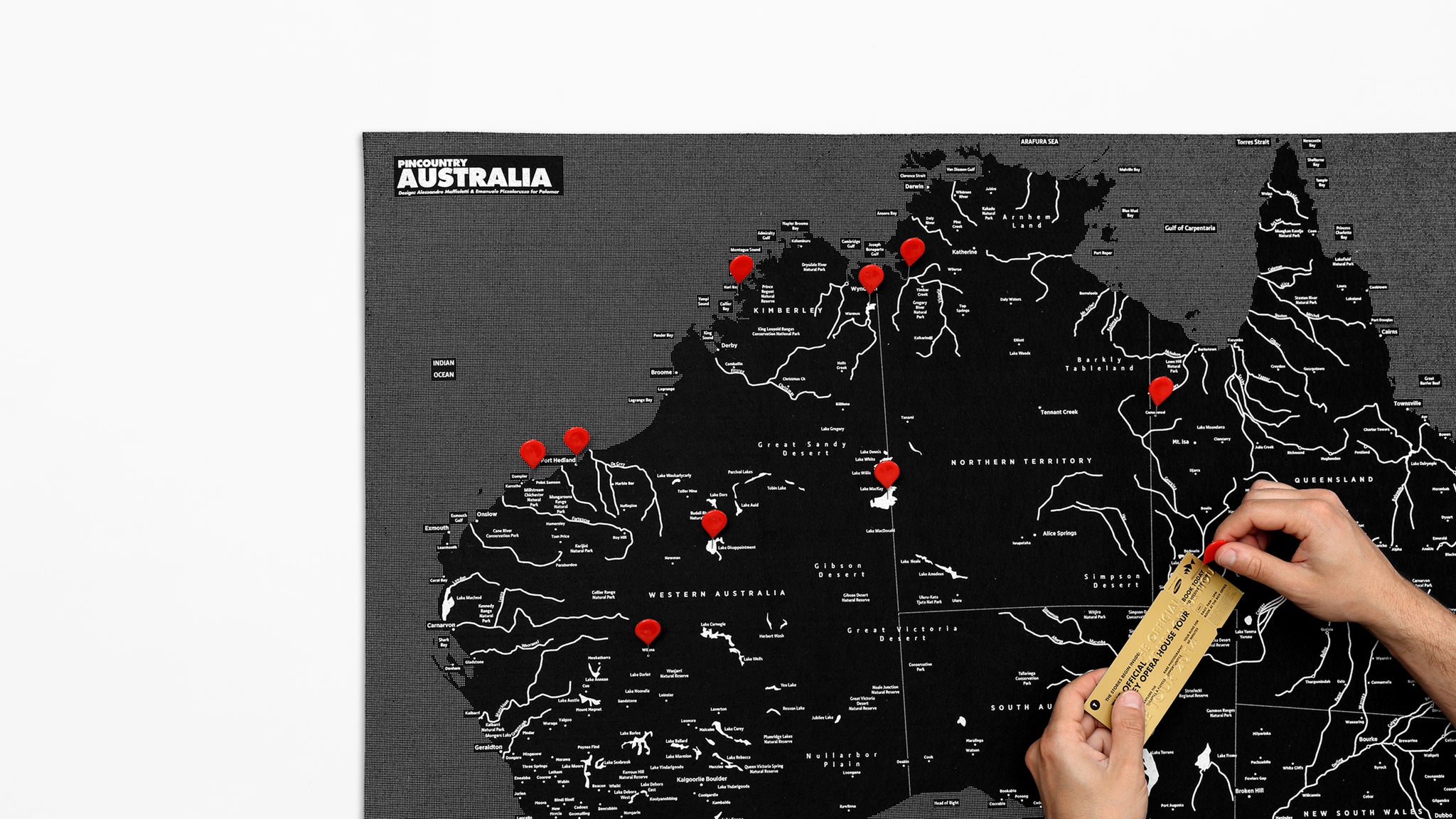 Load image into Gallery viewer, PinCountry Map