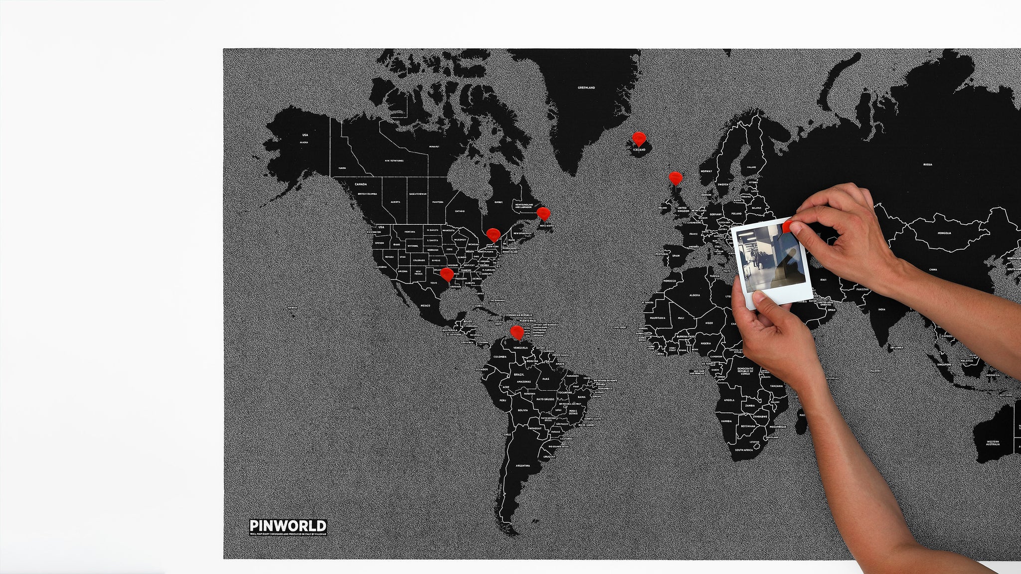 Load image into Gallery viewer, PinWorld Map