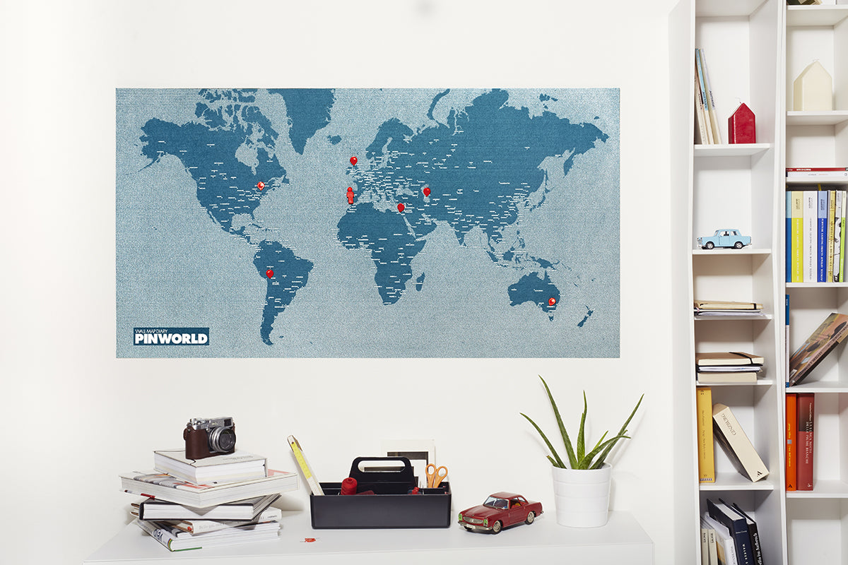 Load image into Gallery viewer, PinWorld Map