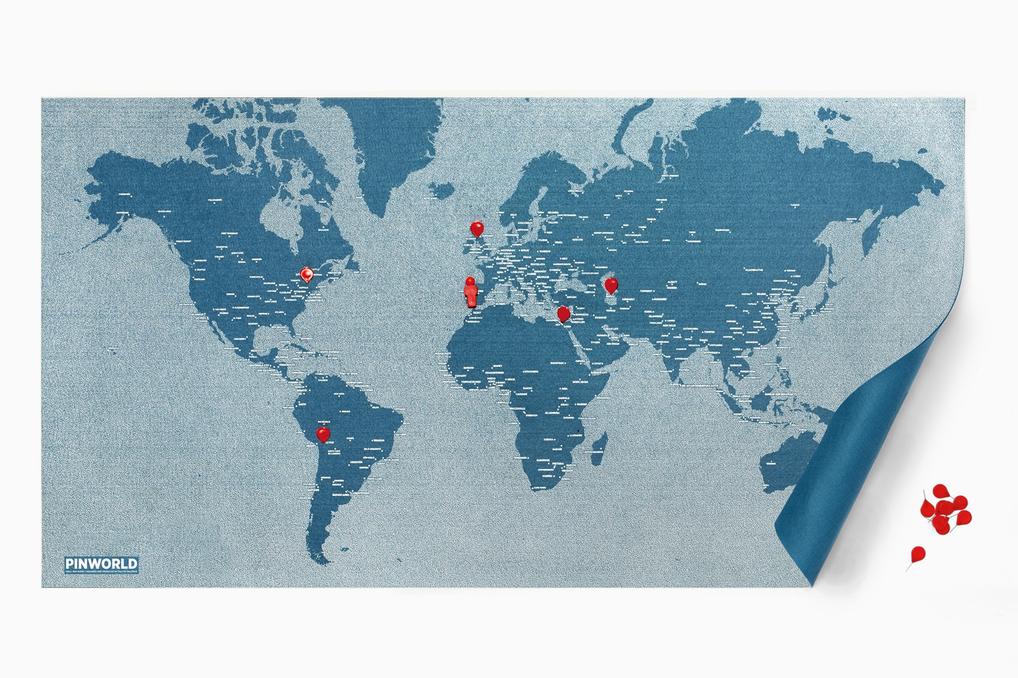 Load image into Gallery viewer, PinWorld Map