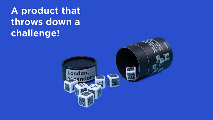 Happy to present Palomar's brand new product: CITY DICE Roll scan & go. Unconventional CityGuide